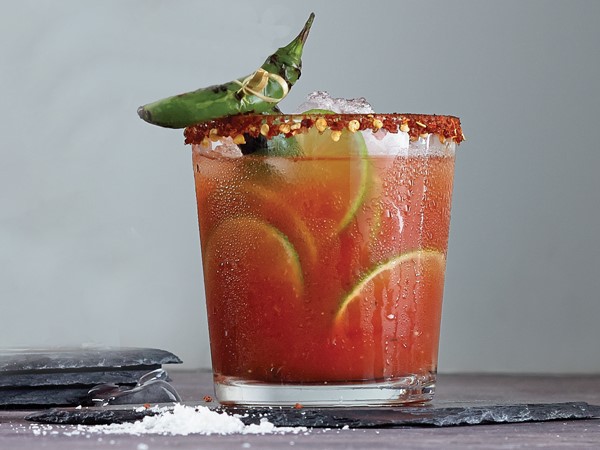 Escabeche Bloody Maria (Mexican Bloody Mary)