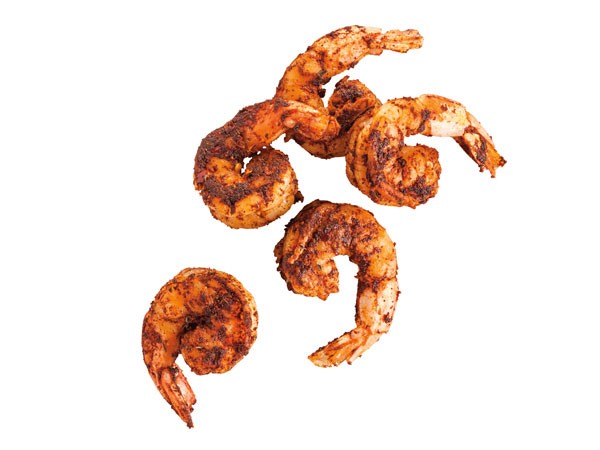 Cajun blackened shrimp