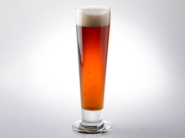 Bock in pilsner glass