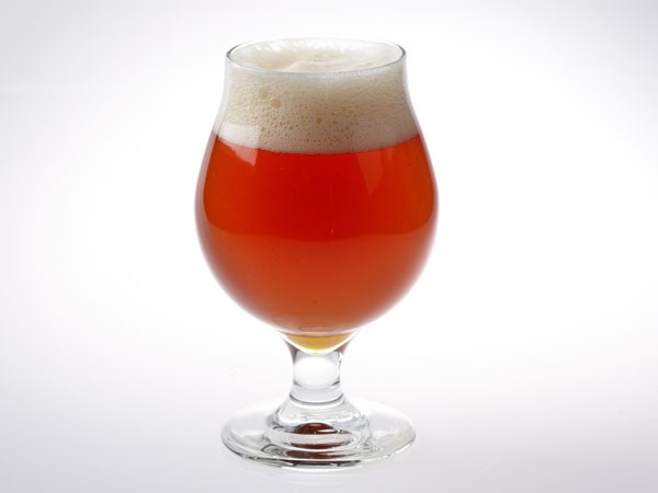 Double IPA in tulip glass