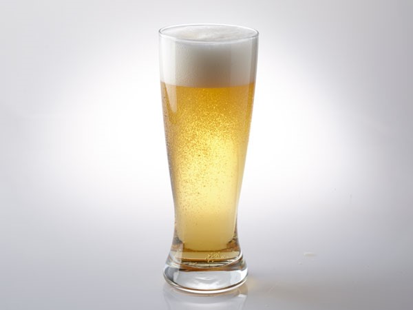 Pilsner beer in pilsner glass