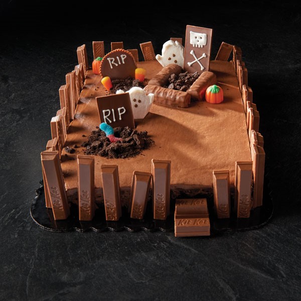 How to Build a Halloween Graveyard Cake HyVee How to Build a Halloween Graveyard Cake HyVee