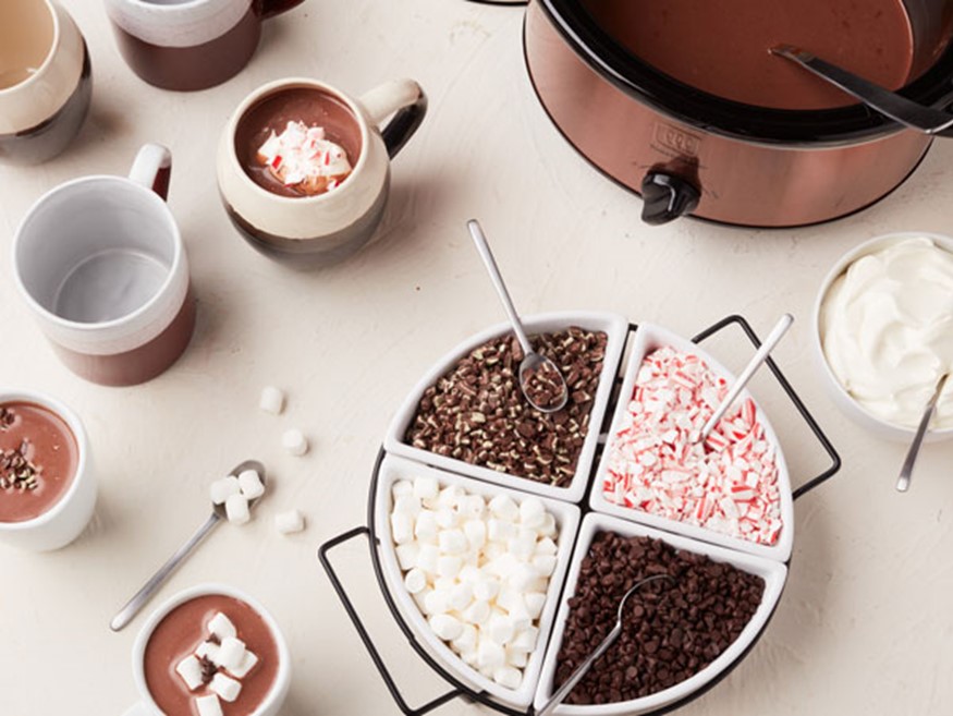 Holiday Hot Cocoa, Tea, and Coffee Station