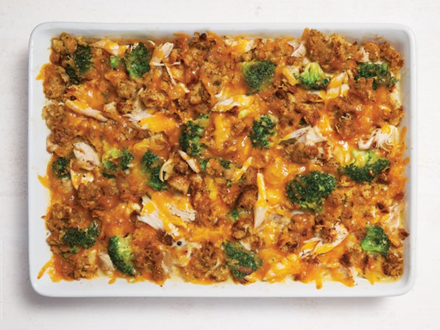 Chicken Broccoli Stuffing Casserole Hy Vee