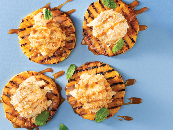 Grilled Pineapple With Caramel Sauce: A Sweet Sensation