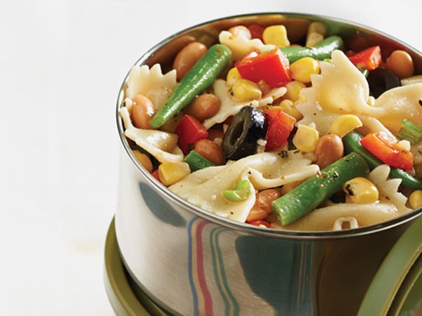Overnight Pasta And Bean Salad Hy Vee