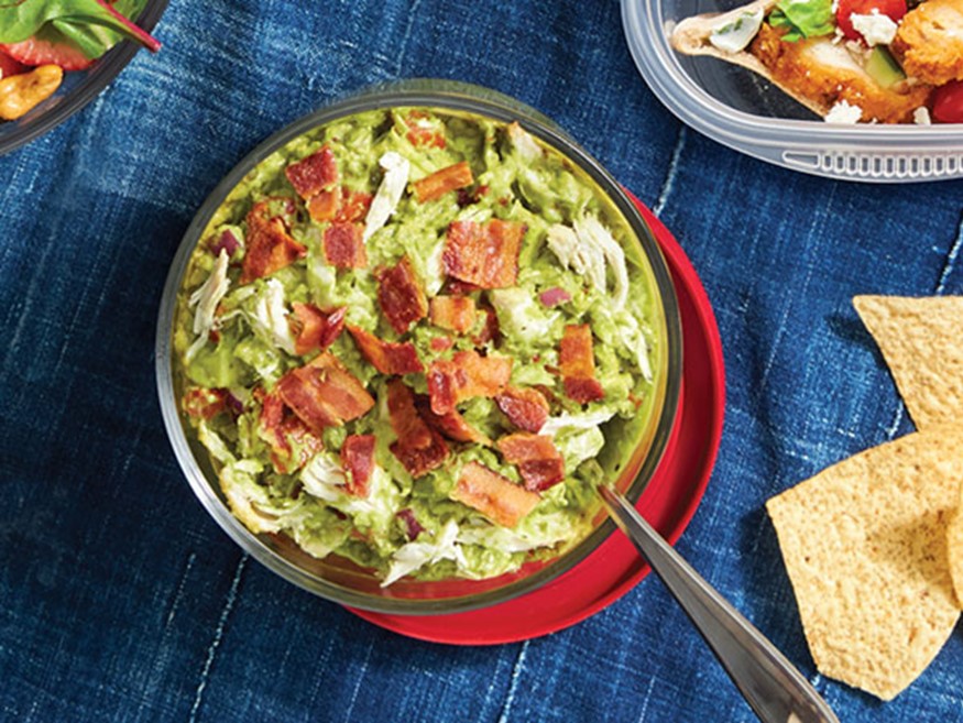 Easy Chicken Guacamole Dip Hy Vee