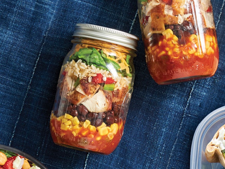 Southwestern Burrito Jars Hy Vee