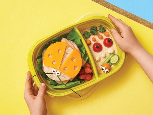 Chicken sandwich lunch  Lunch in a Box: Building a Better Bento
