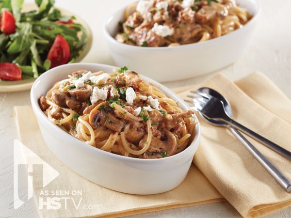Italian Sausage Alfredo with Mushrooms | Hy-Vee
