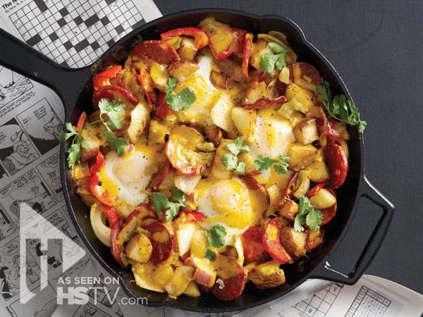 Cast-Iron Breakfast Potatoes Skillet Recipe