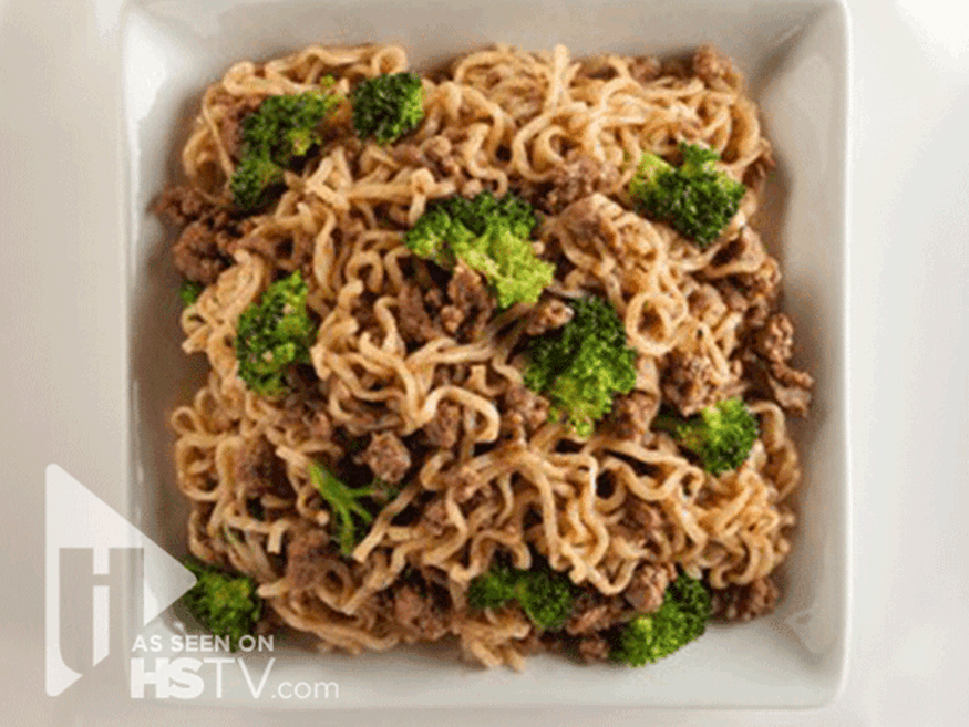 Beef And Broccoli Lo Mein Hy Vee