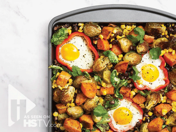 Sweet Potato and Egg Oven Bake