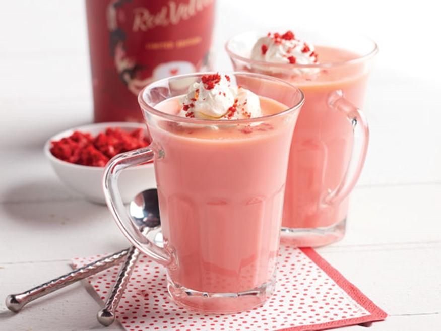 Pink Velvet Hot Chocolate Recipe  Valentine's Day Drink - Savor +