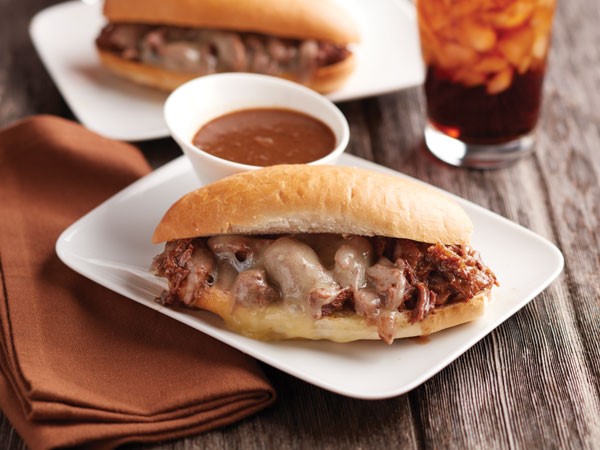 Slow Cooker French Dip Sandwiches | Hy-Vee