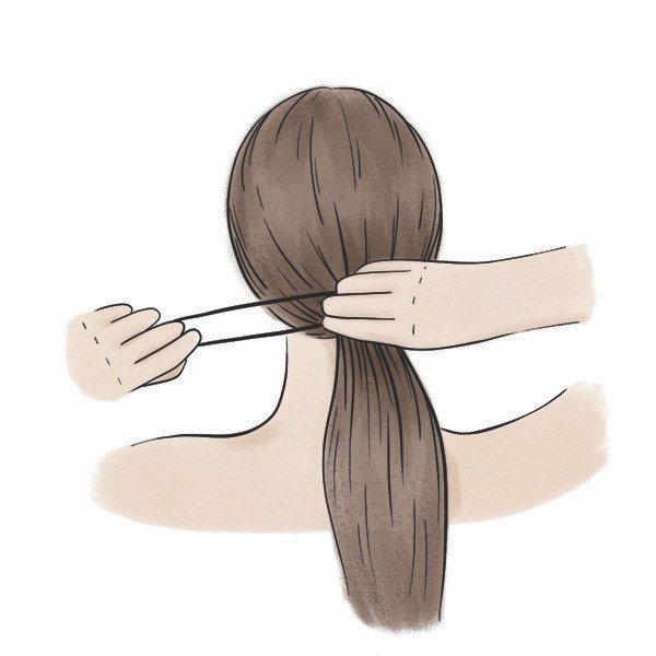 Featured image of post How To Draw Hair In A Low Bun