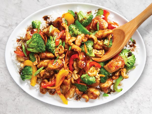 Low Calorie Cashew Chicken