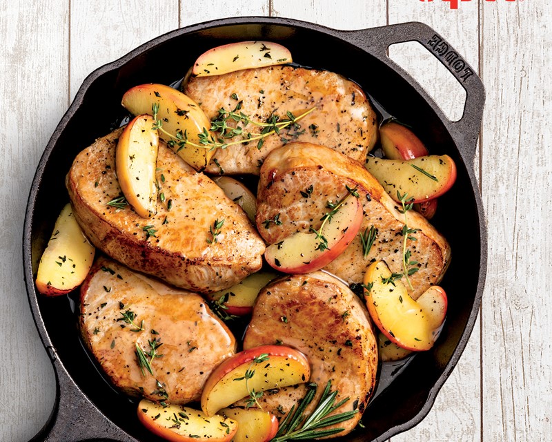 Baked Pork Chops and Apples | Hy-Vee