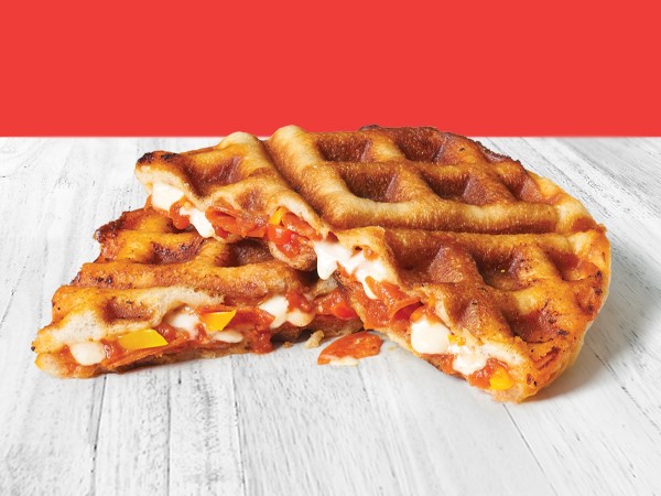 Pizza Pocket Waffles | Hy-Vee