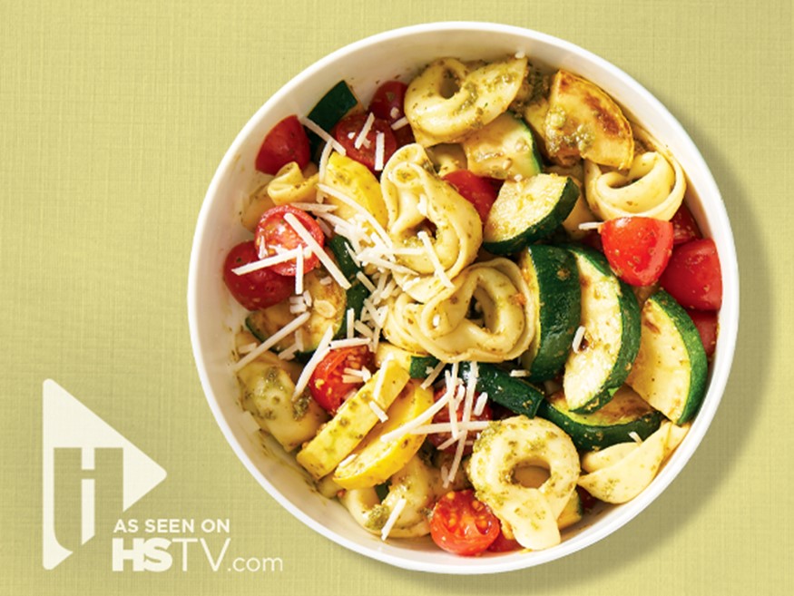 Stove-Top Pesto-Veggie Tortellini | Hy-Vee