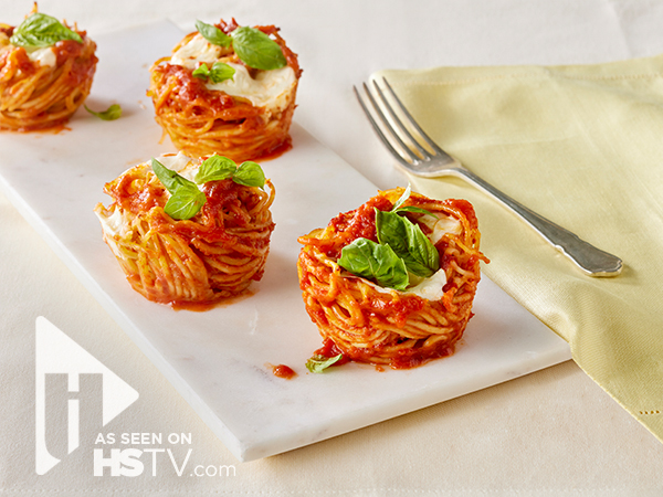 Easy Cheesy Spaghetti Cups Hy Vee