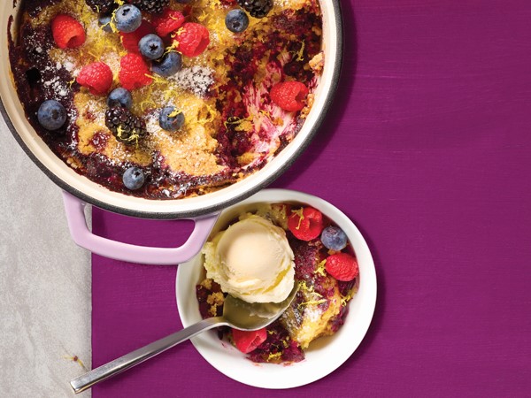 Dutch Oven Berry Dump Cake | Hy-Vee Dutch Oven Berry Dump Cake | Hy-Vee