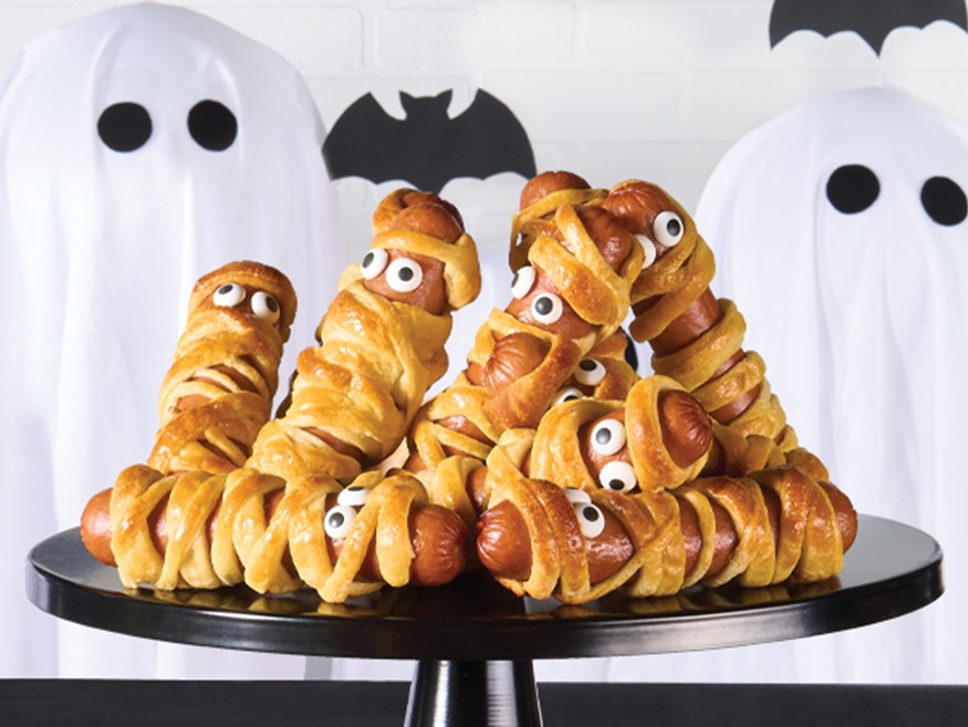 Mummies in a Blanket | Halloween Themed Snacks | Hy-Vee | Hy-Vee
