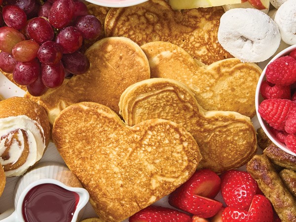 Heart-Shape Pancakes | Hy-Vee
