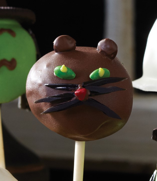 Chocolate Cat Halloween Pop