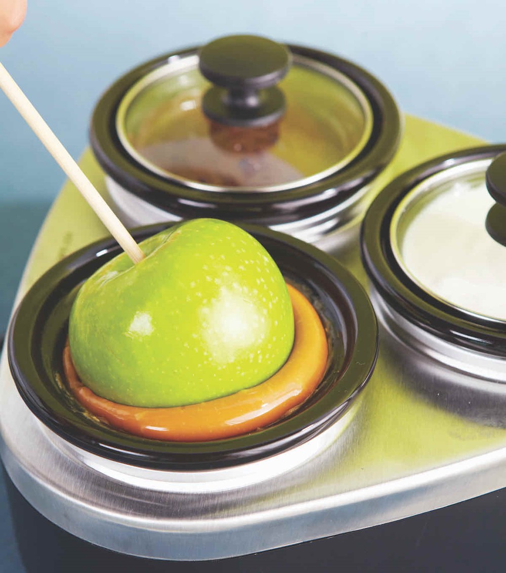 Caramel Apple Dipped in Caramel