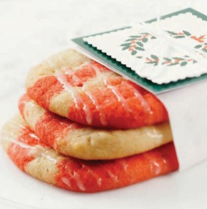 Handmade package of Candy Stripe Cookies
