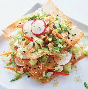 Stacked Wonton