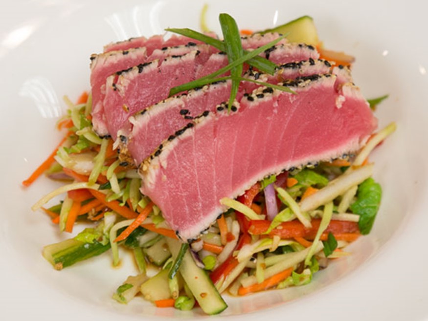 Seared Tuna Steak Recipe Teriyaki Dandk Organizer