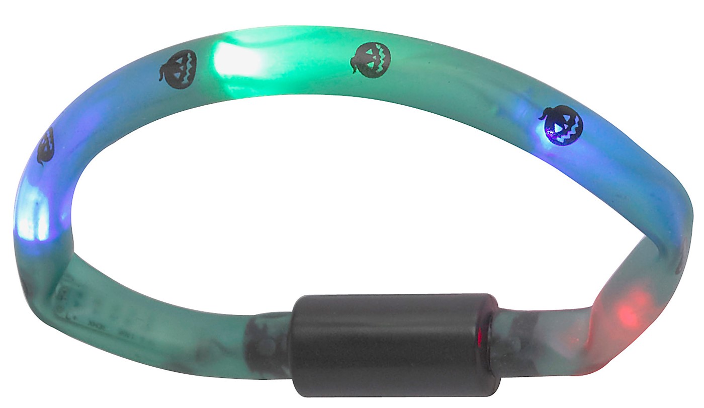 Pumpkin Light-Up Bracelet