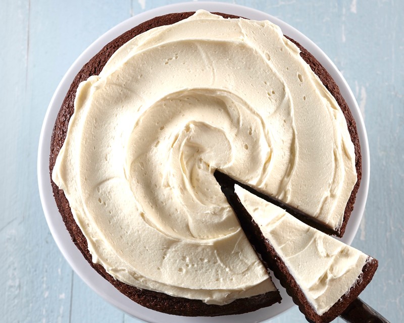 Gluten-Free Ice Cream Snack Cake with Vanilla Ice Cream Frosting