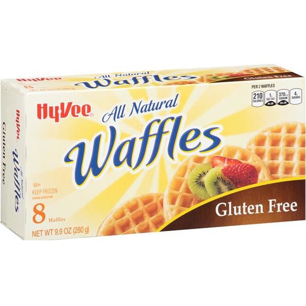 Hy-Vee All Natural Gluten-Free Waffles