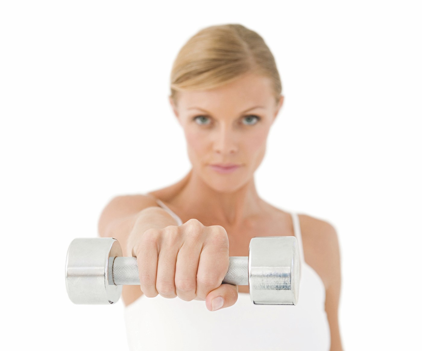 Woman with Dumbell