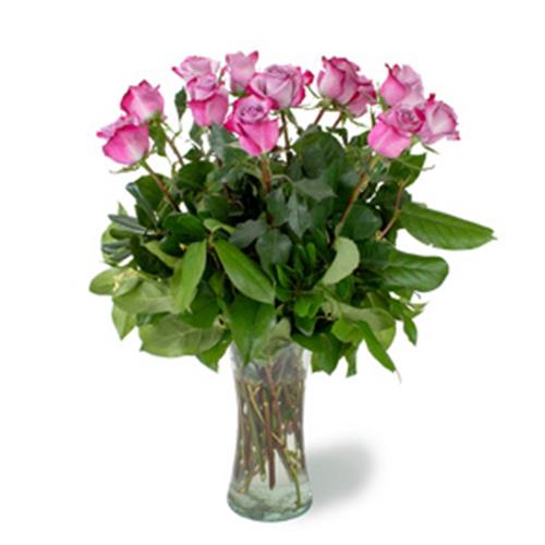 Classic Dozen Colored Roses | Hy-Vee Aisles Online Grocery Shopping