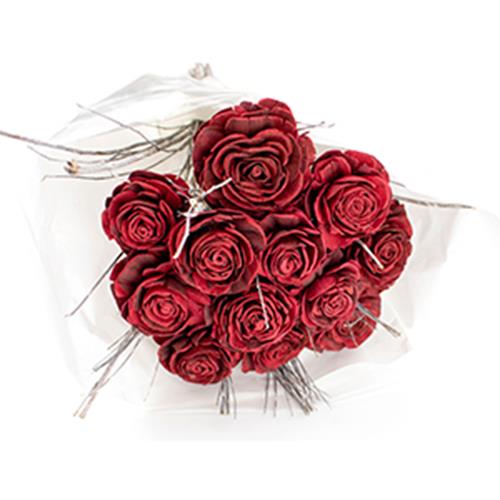 Dozen Sola Wood Roses | Hy-Vee Aisles Online Grocery Shopping