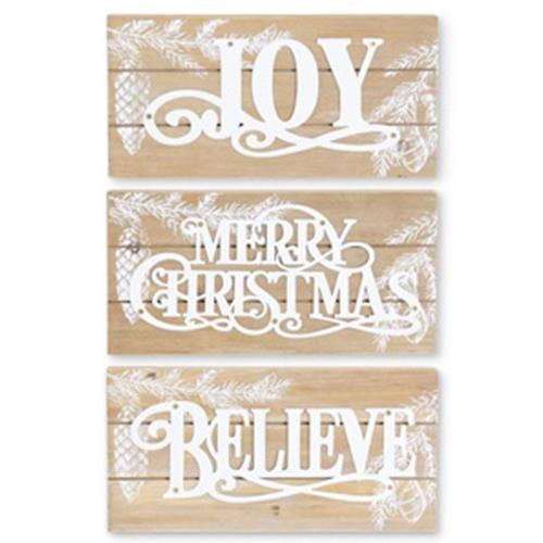 Wooden Slat Christmas Signs w/Enameled Cut Out Hy Vee Aisles Online Wooden Slat Christmas Signs w/Enameled Cut Out Hy Vee Aisles Online